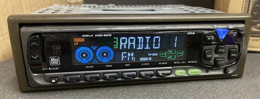 Player auto MD Kenwood  KMD 860/870-adaptor BT Usb