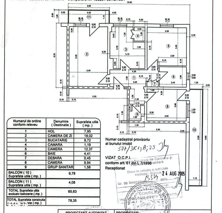 Vanzare apartament 3 camere, mobilat utilat,Ploiesti, Republicii Tarom