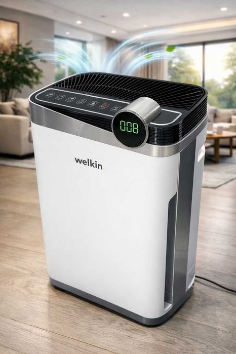 Очиститель воздуха + увлажнитель WELKIN K- 08E / на 60 м2 / Доставка