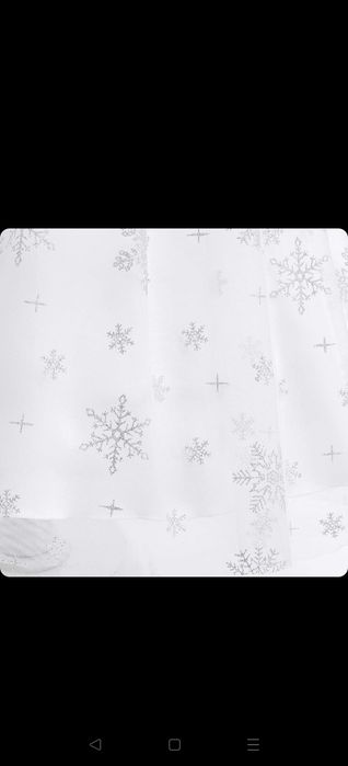 Rochie Fulg de Nea - serbare Crăciun 120 cm