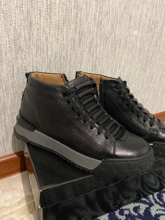 Кожаные полусапожки