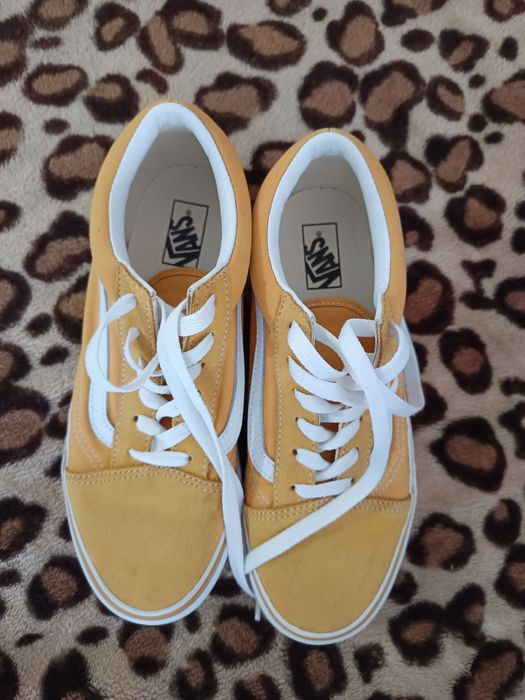 Teniși Vans, galben banană.