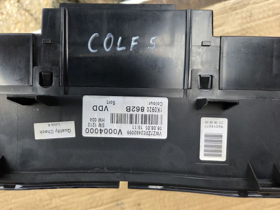 Комплект бордкомпютър и темпомат за Голф5