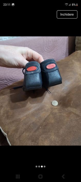 Pantofi piele baieti 23