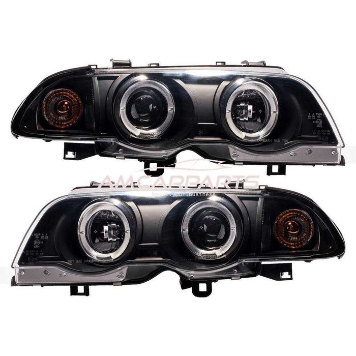 Faruri BMW E46 Sedan NonFacelift Angel Eyes