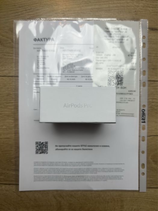 Нови Apple Airpods Pro 3 запечатани, гаранция 1г. magsafe зареждане
