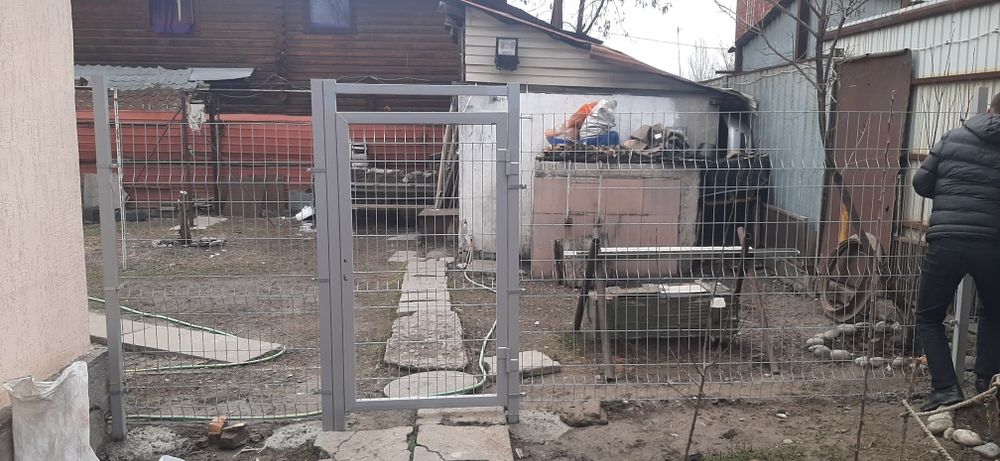 Профессиональный монтаж 3D Заборов (3D панелей, 3D Сетки, 2D Сетки)