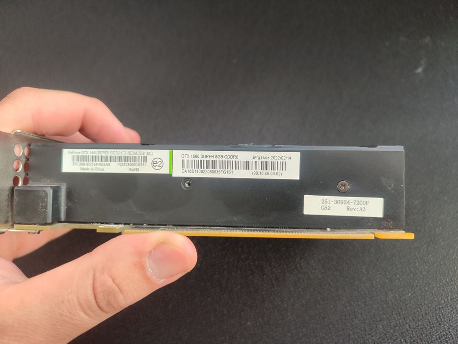 GTX 1660 SUPER 6gb