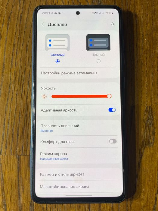 Samsung a52 в нормальном состоянии