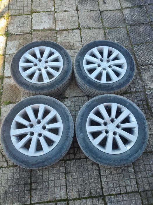 Джанти Enkei, Honda с летни гуми Continental