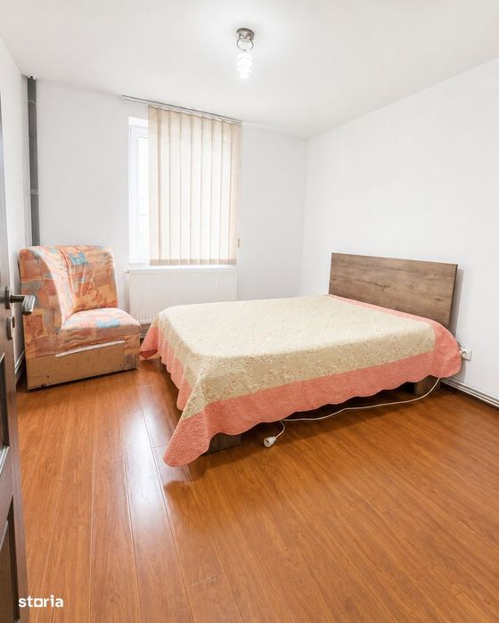 Apartament 2 camere Trivale, confort 1, parter, balcon, centrala