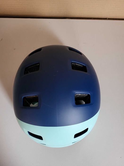 Детска каска за колоездене BTWIN 520 XS, СИНЯ