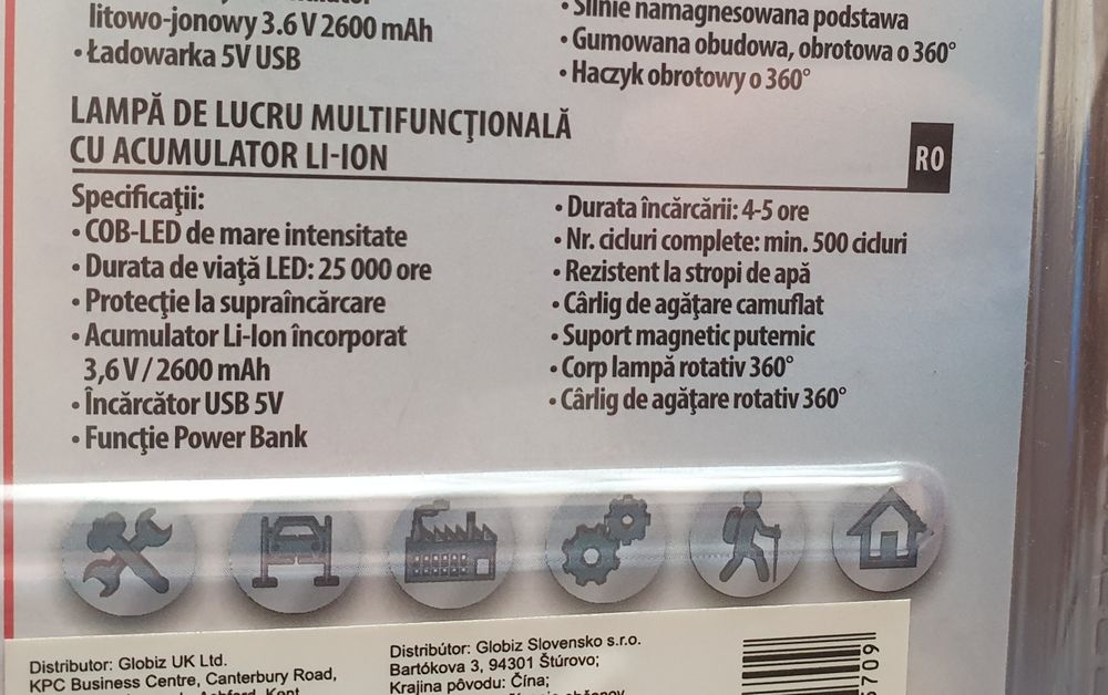 Lanterna phenom 2 in 1