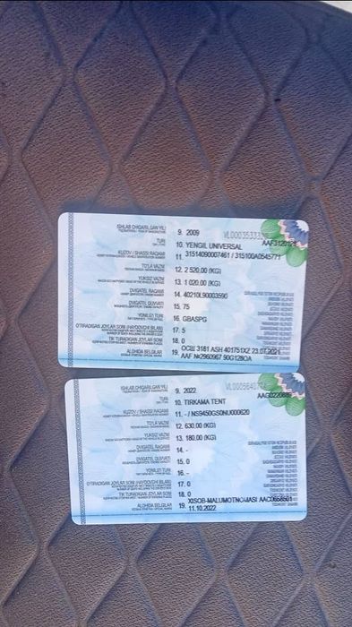 UAZ  девит сотилади 2009 ишлаб чикарилган