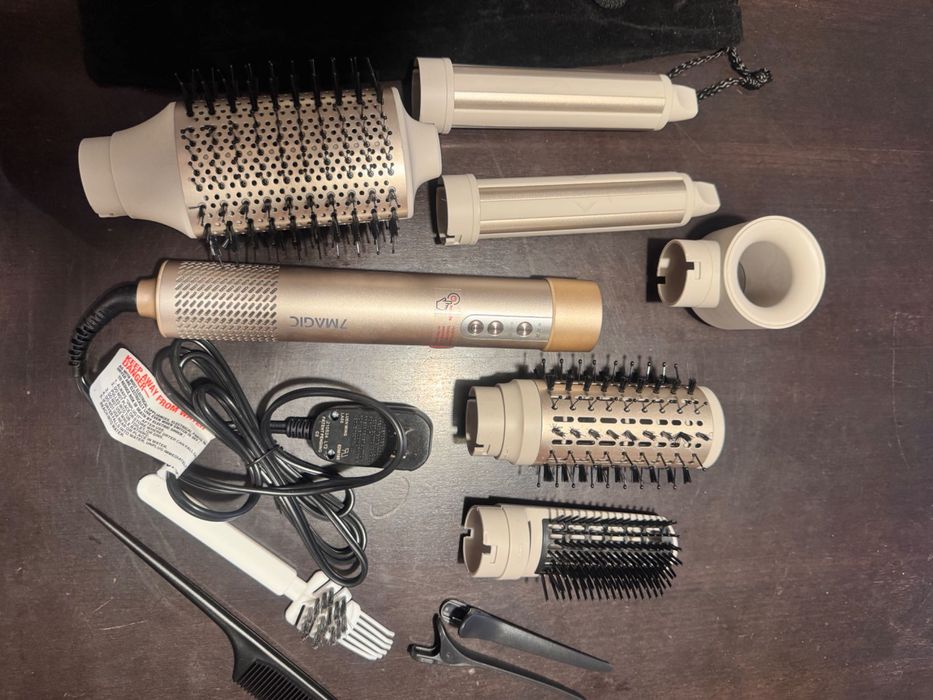 7MAGIC четка за сешоар и уред за оформяне на коса 6 в 1