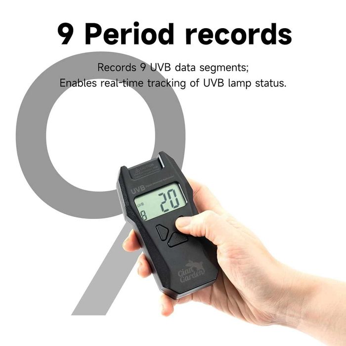 Aparat portabil UVB pentru reptile, masurare digitala 280-320nm