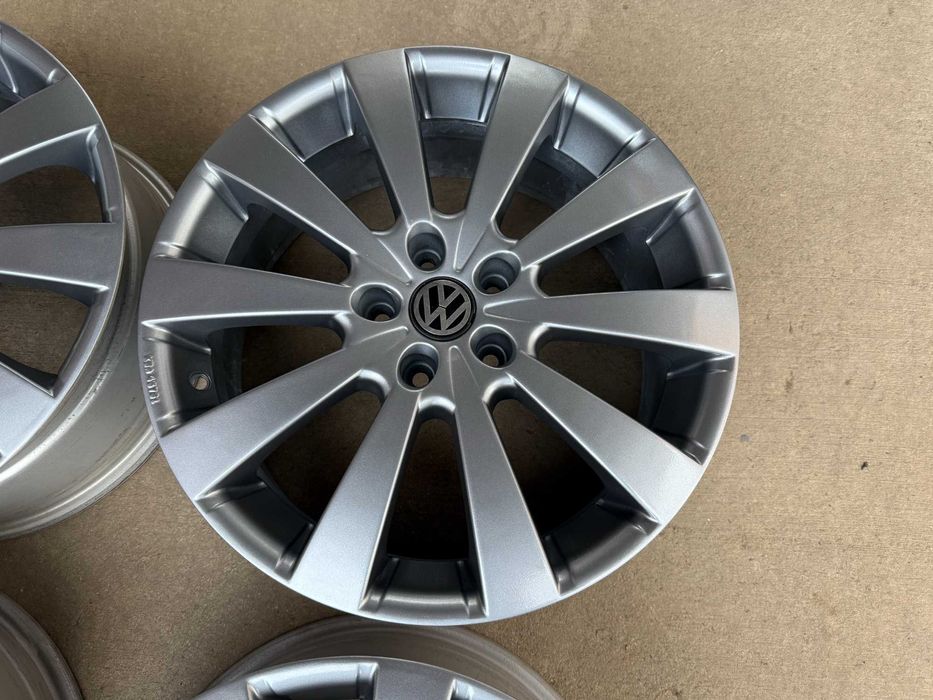 4 бр. алуминиеви джанти 18" 5x112 , централен отвор 70.4, ET48, 7.5J