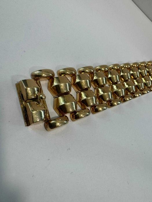 (Ag41) Bratara aur masiva 14K  B5764 - Ridicare din agentie