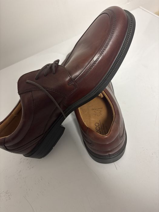 Pantofi noi piele maro 45