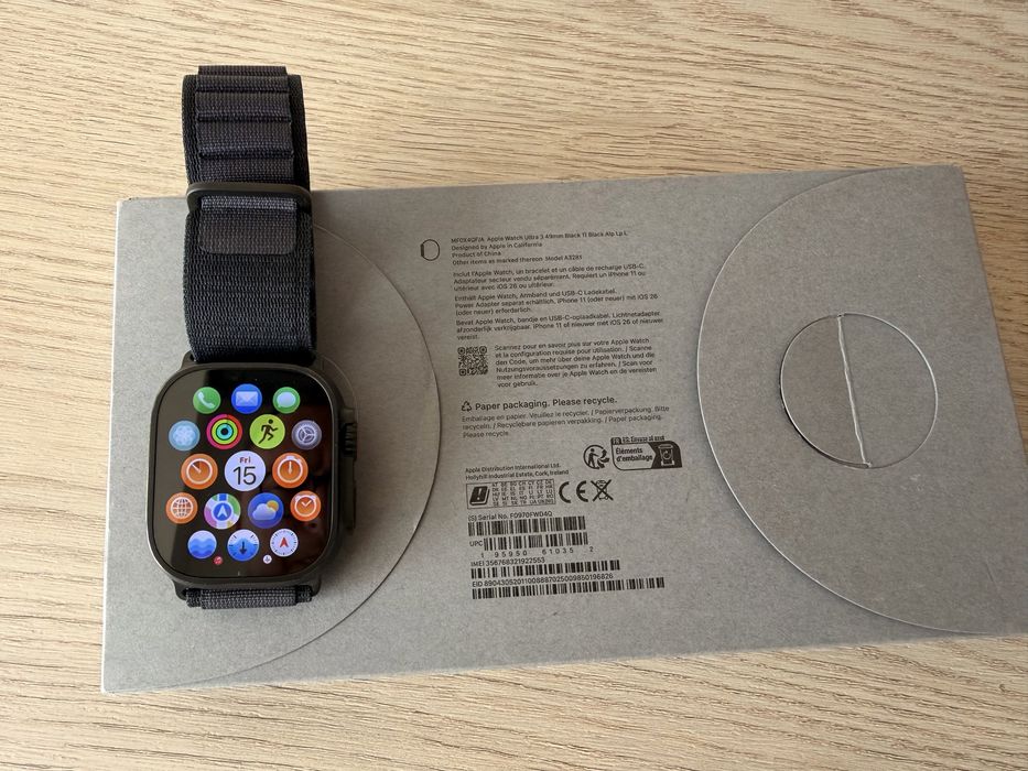 Apple Watch Ultra 3 black