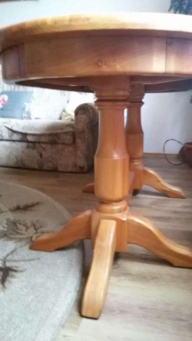 Masa bucatarie/sufragerie lemn cireș masiv