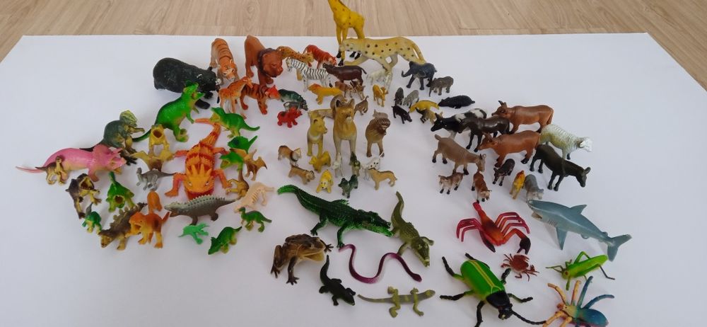 4 набора животных