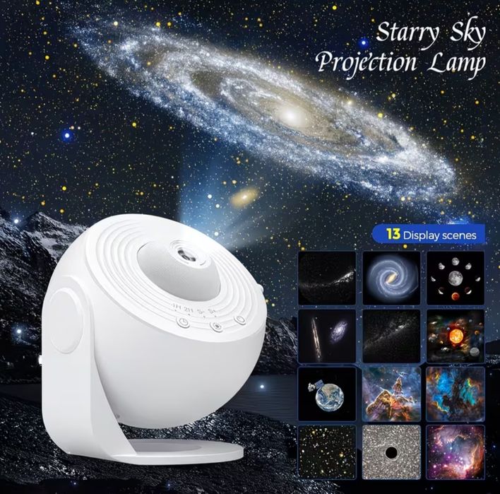 Звезден проектор Fussion Planetarium планетариум звездно небе 12 филма
