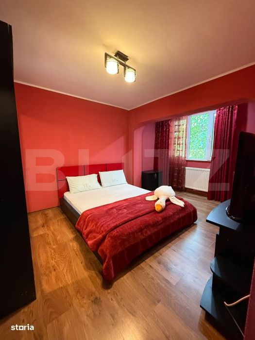 Apartament 2 camere, 70 mp, etaj 1, complet mobilat, zona Tiglina 3
