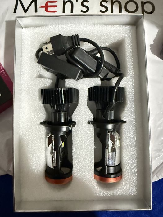 Мини линзы лед h4