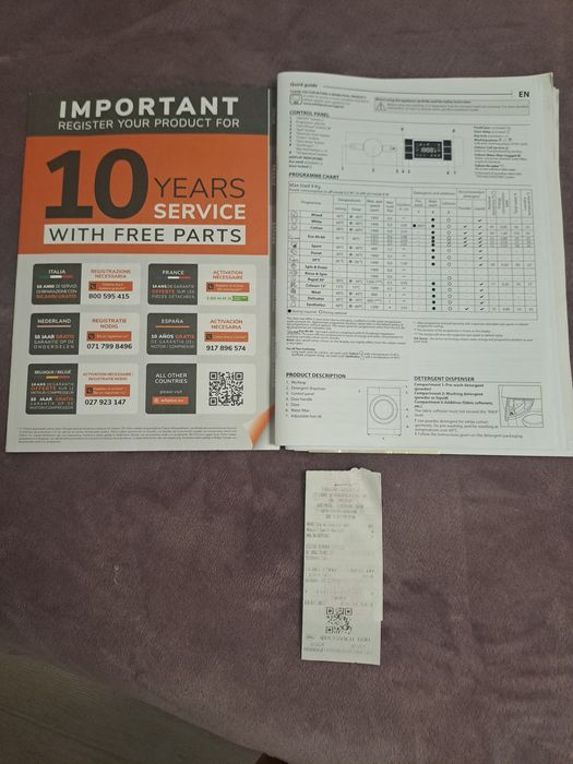 Пералня за вграждане Whirlpool