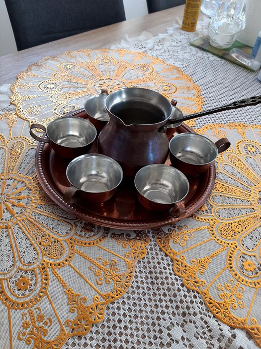 Меден Сервиз за Кафе Джезве с чаши Мед