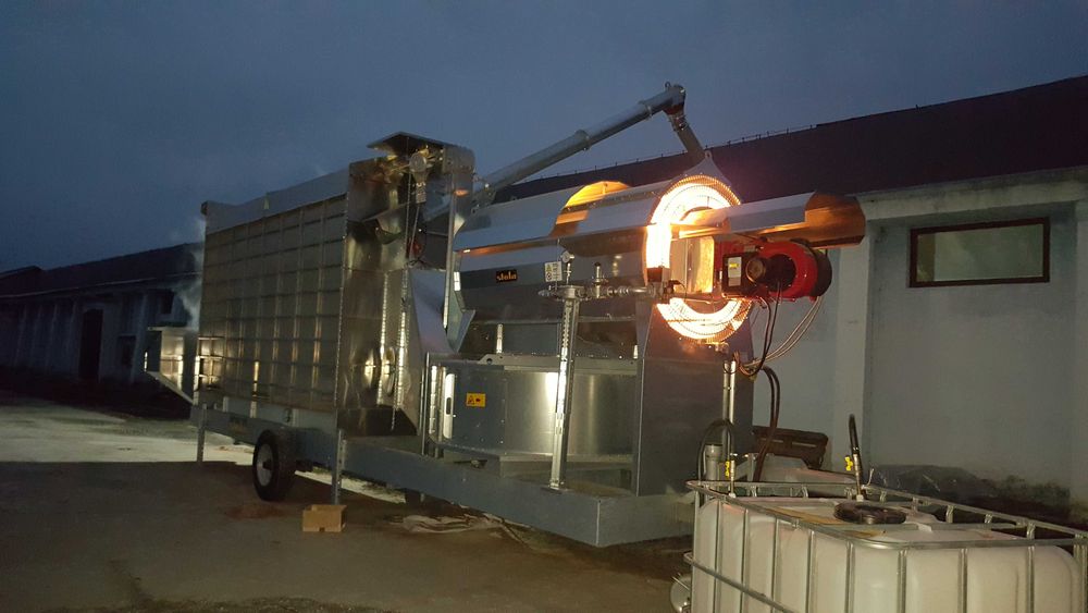 Uscator cereale mobil STELA MUF 45 - Germania • Salveaza recolta • Fara autorizatie de constructie • Uscatoare mobile pentru cereale