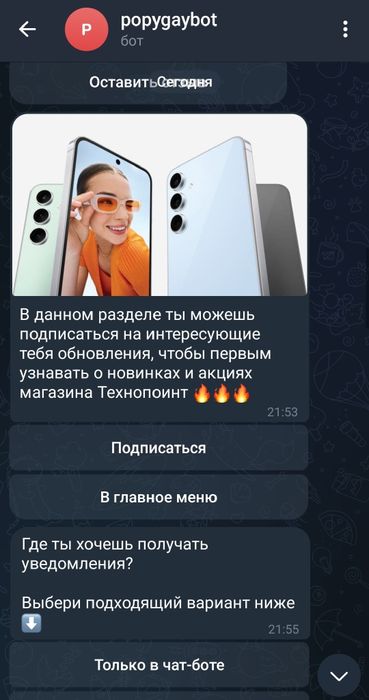 Telegram чат бот