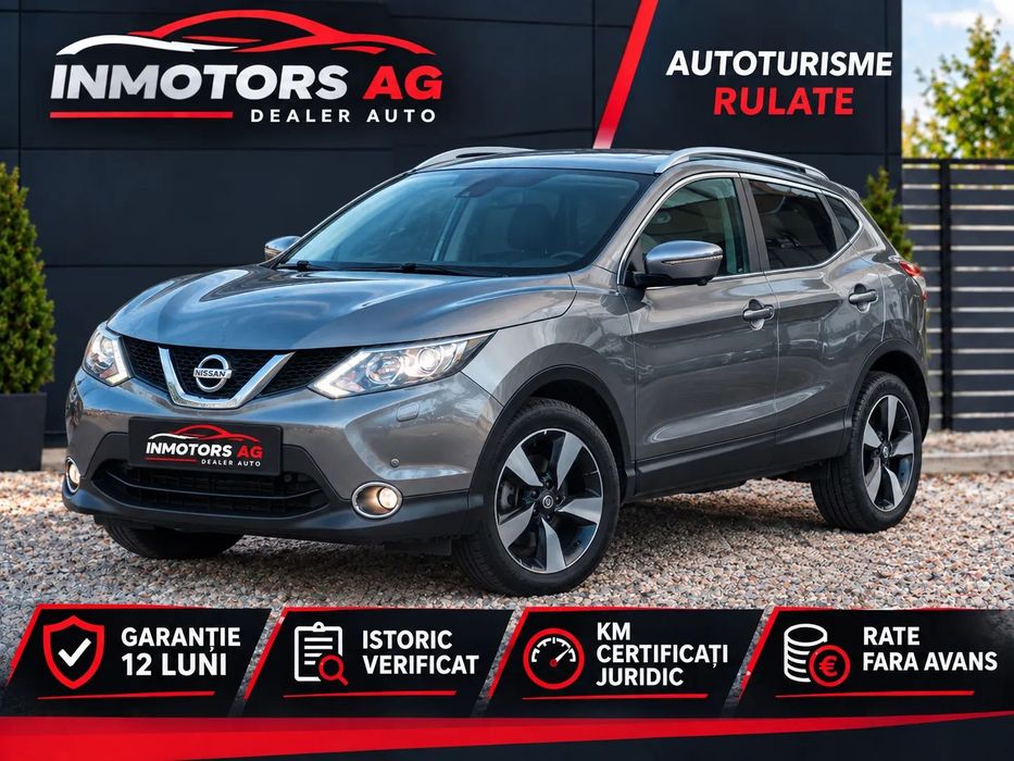 Nissan Qashqai 4x4*Panoramic*Incalzire scaune*Camera 360*Euro 6*Garantie 1an*