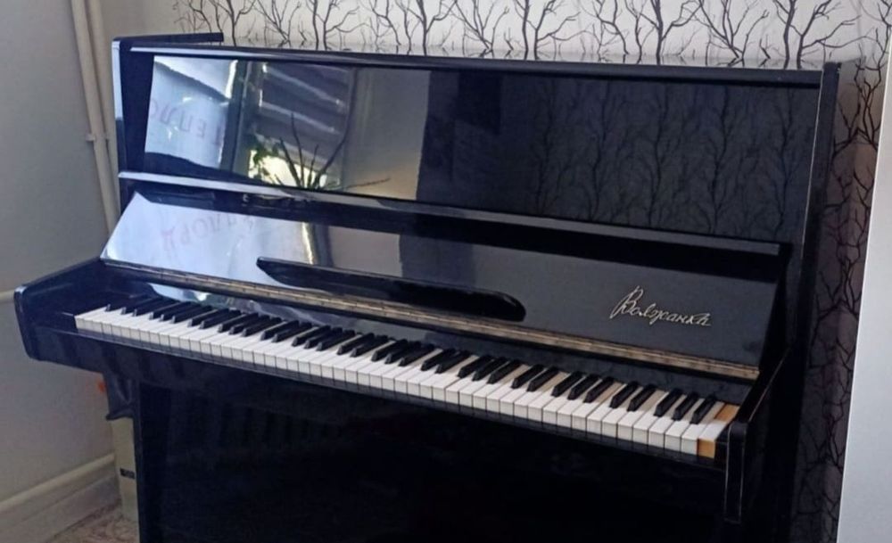 Пианино в рабочем состоянии.