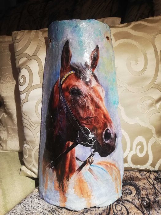 Декупаж на керемиди и бутилки