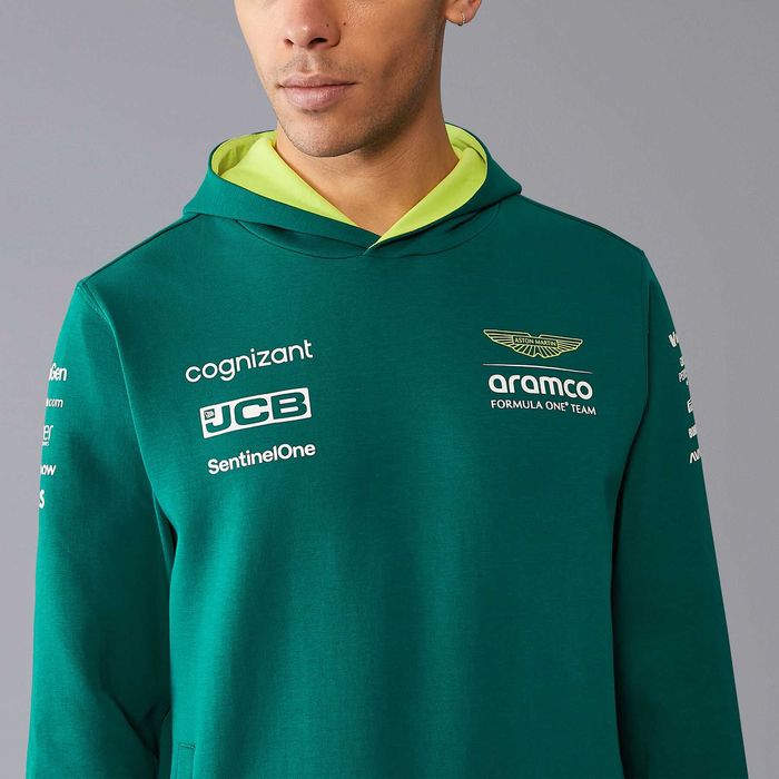 Aston Martin x Hugo Boss F1 Team - Оригинален мъжки суитшърт р-р 2XL