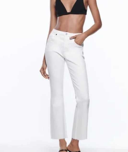 Zara дънки лека материя