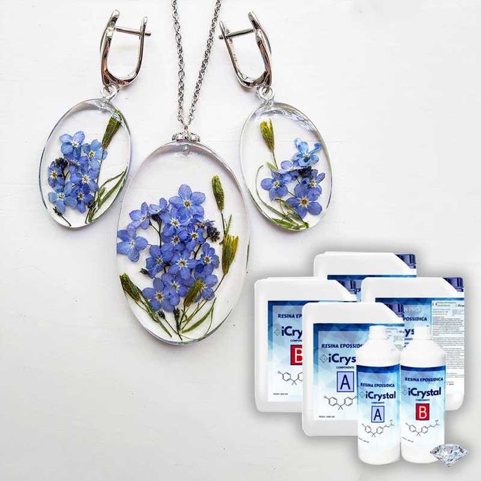 Нетоксична кристалночиста епоксидна смола iCrystal