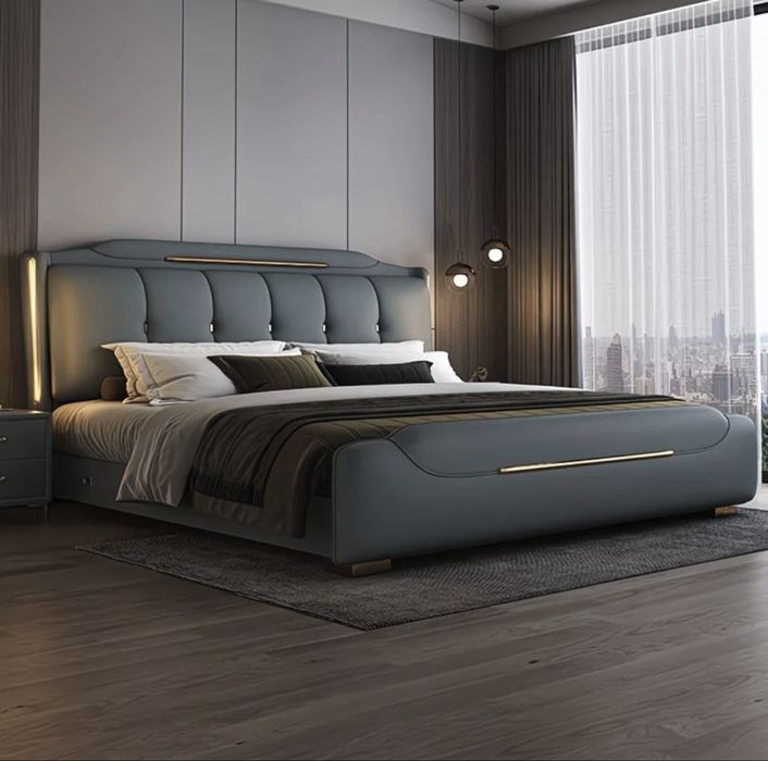 PREMIUM КРОВАТЬ с хранением и подсветкой