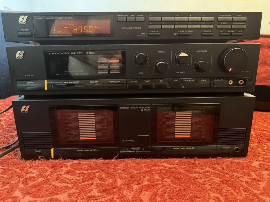 Sansui B1000, C1000,T310i, Harman Kardon