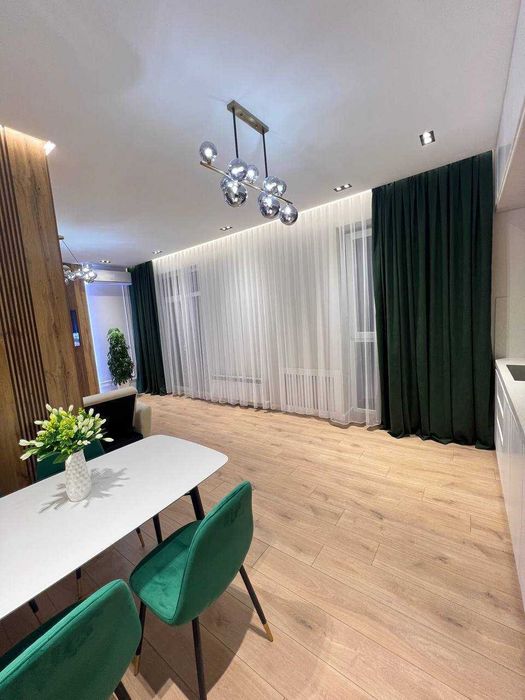 2-комнатная квартира 75 м² с евроремонтом в ЖК NRG Oybek, Нукусская