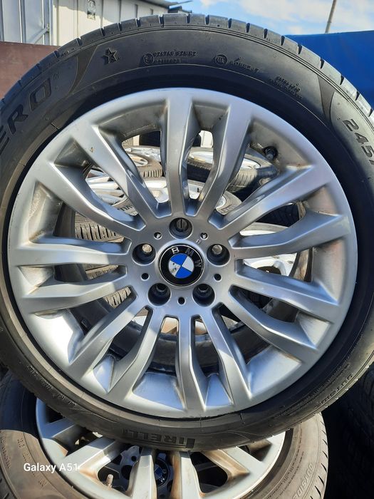 Ляти джанти с гуми БМВ,5×120, 18цола