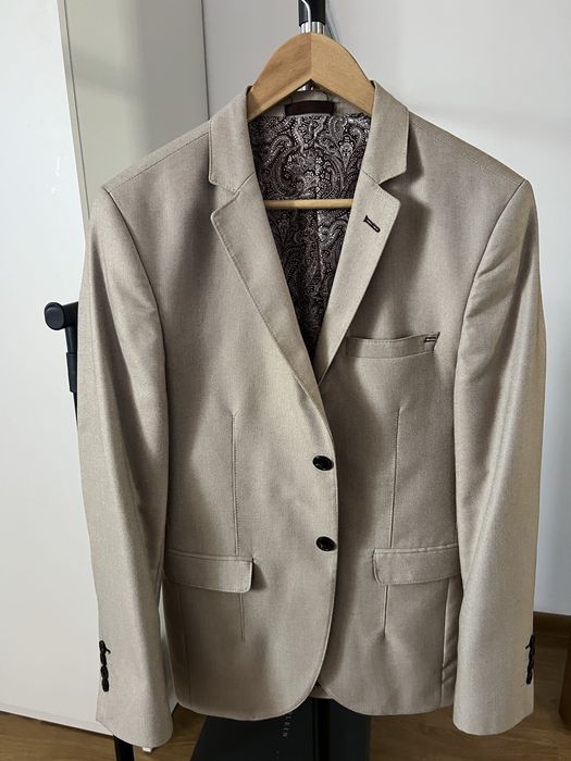 Sacou Massimo Dutti Bej