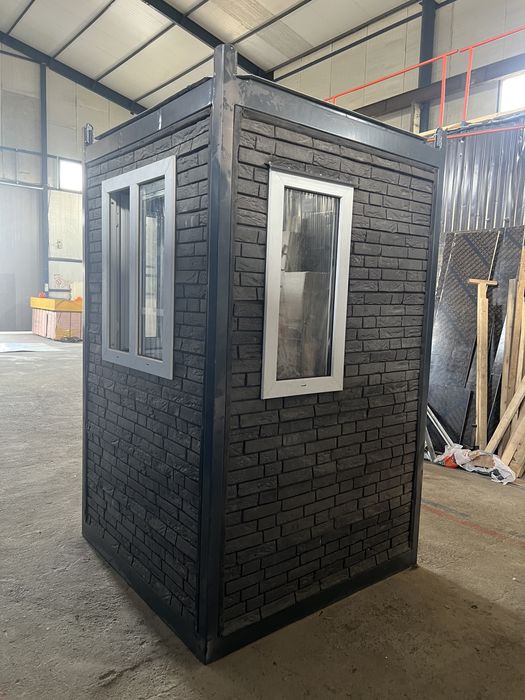 Пост охраны, охранная будка 1,5х1,5м