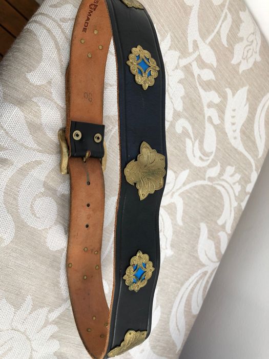 Дамски колан от естествена кожа