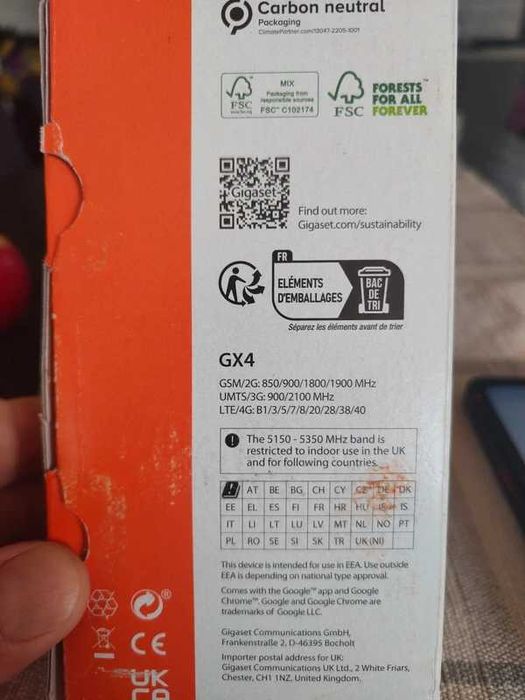 Gigaset GX4 telefon rezistent