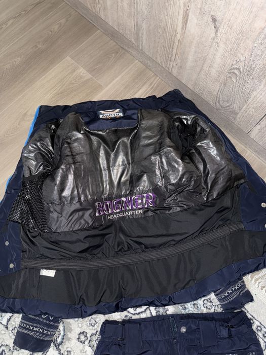 Лыжный костюм богнер синий