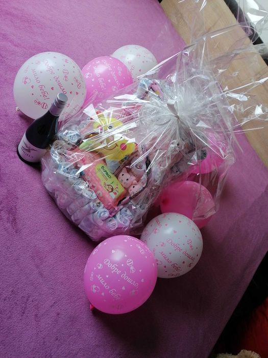 Количка от памперси