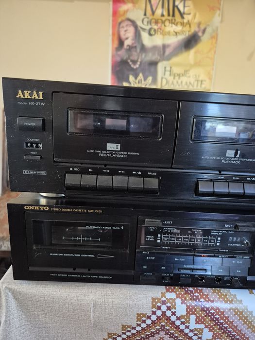 Akai onkyo casetofon deck
